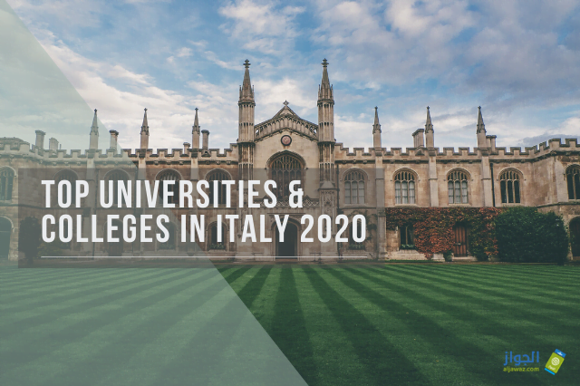 Top 6 Universities & Colleges in Italy: Choose the best - Aljawaz