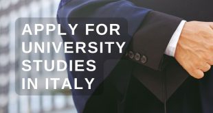 Apply to university in Italy