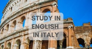 Study in English in Italy