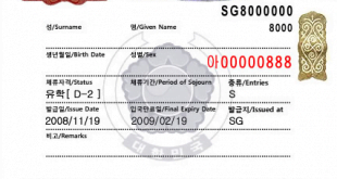 visa estudiantil en Corea del Sur