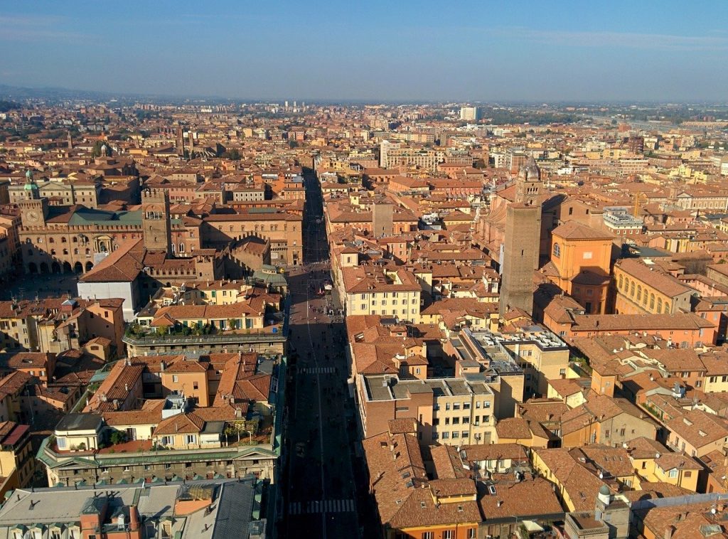 Bologne -meilleures villes pour étudier en Italie