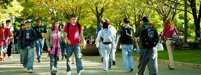 السكن الطلابي في أمريكا